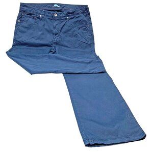 Tommy Bahama Maritime Blue‎ Pima Cotton Blend Straight Leg Chinos